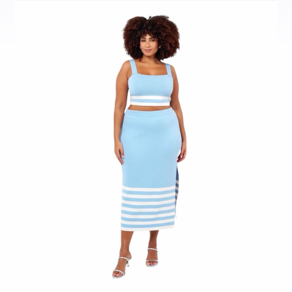 Edited by Remi Bader Knit Maxi Skirt